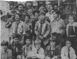 Gruppenfoto Lager in Papenburg